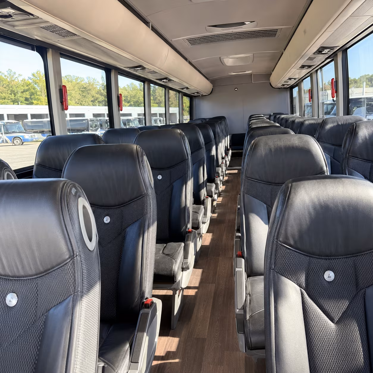 charter buses for modesto high school and college campus visits