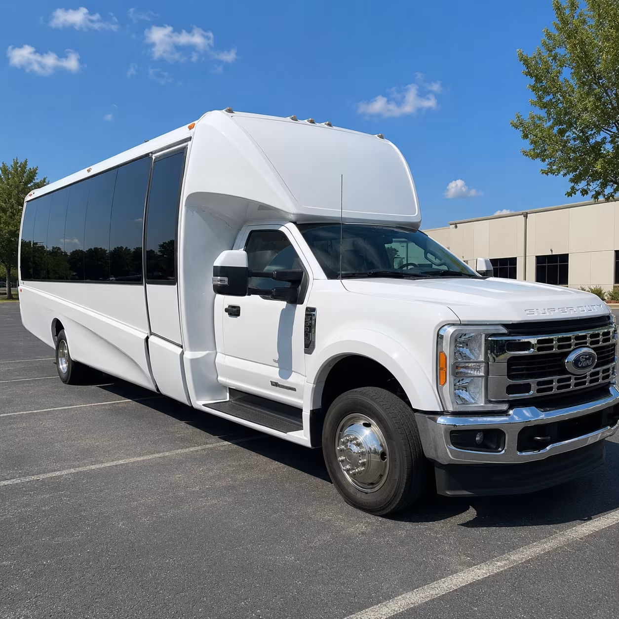 employee shuttle buses for modesto companies of every size