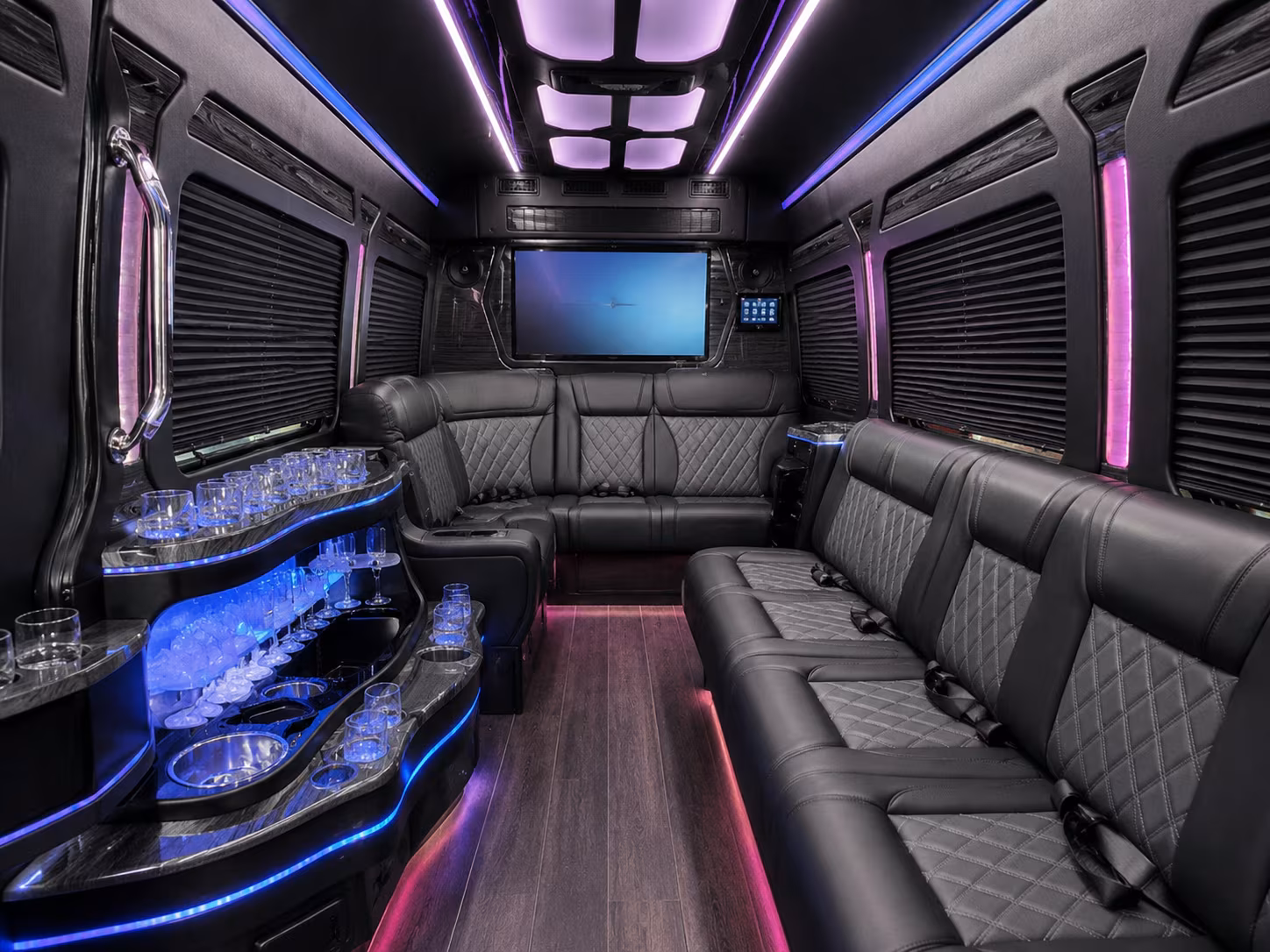 modesto 50 passenger party bus