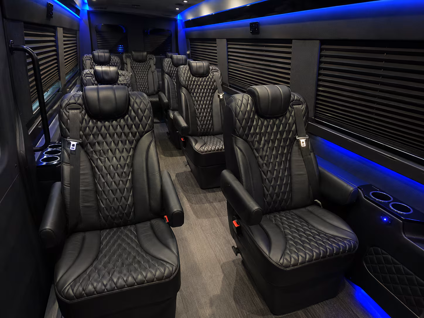 modesto concert transportation onboard seating