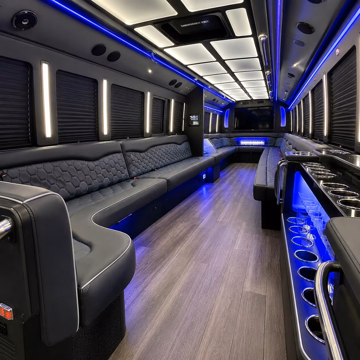 modesto corporate event party bus transportation