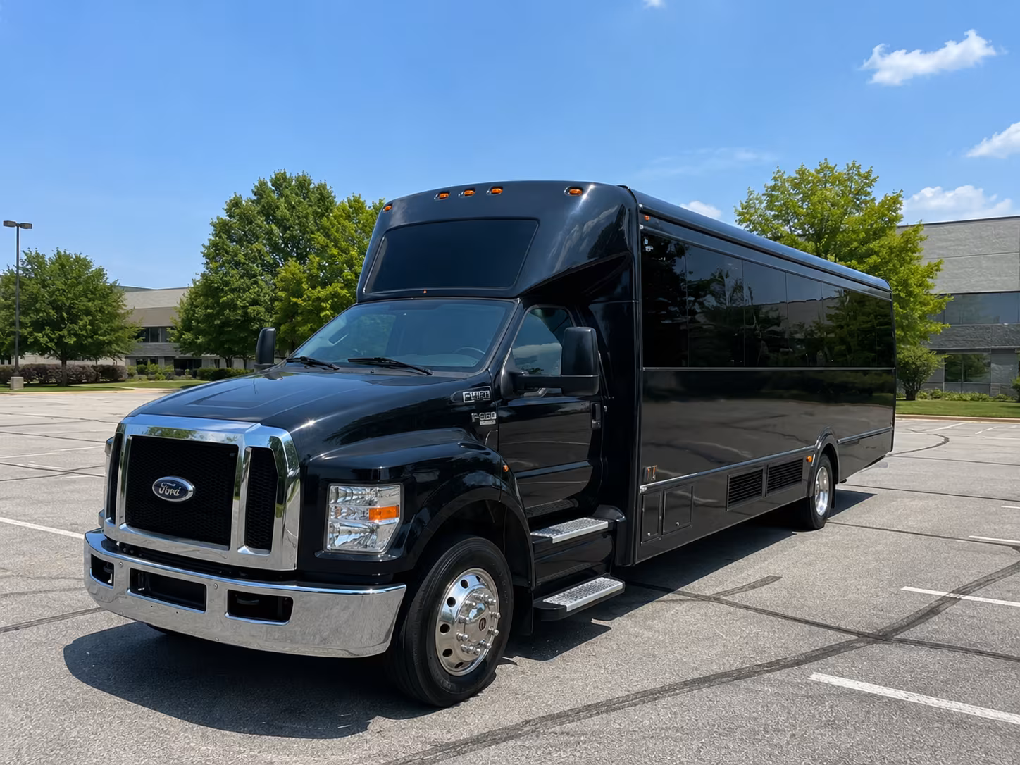 modesto night out party bus rental