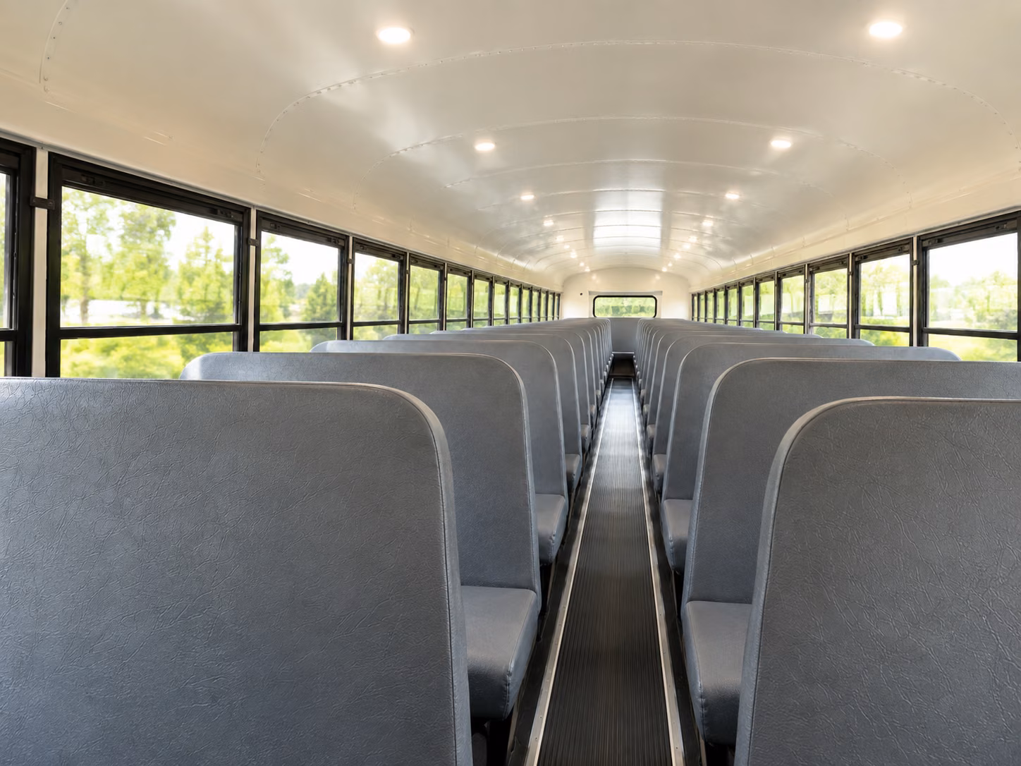 modesto school bus inside
