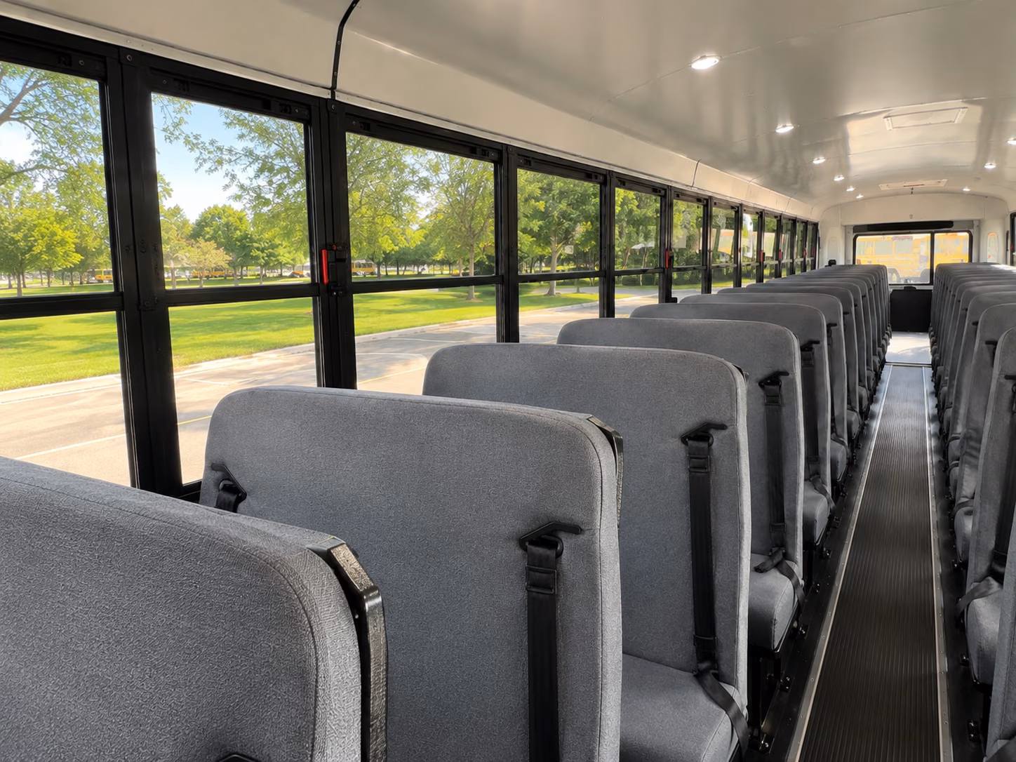 modesto school bus interior