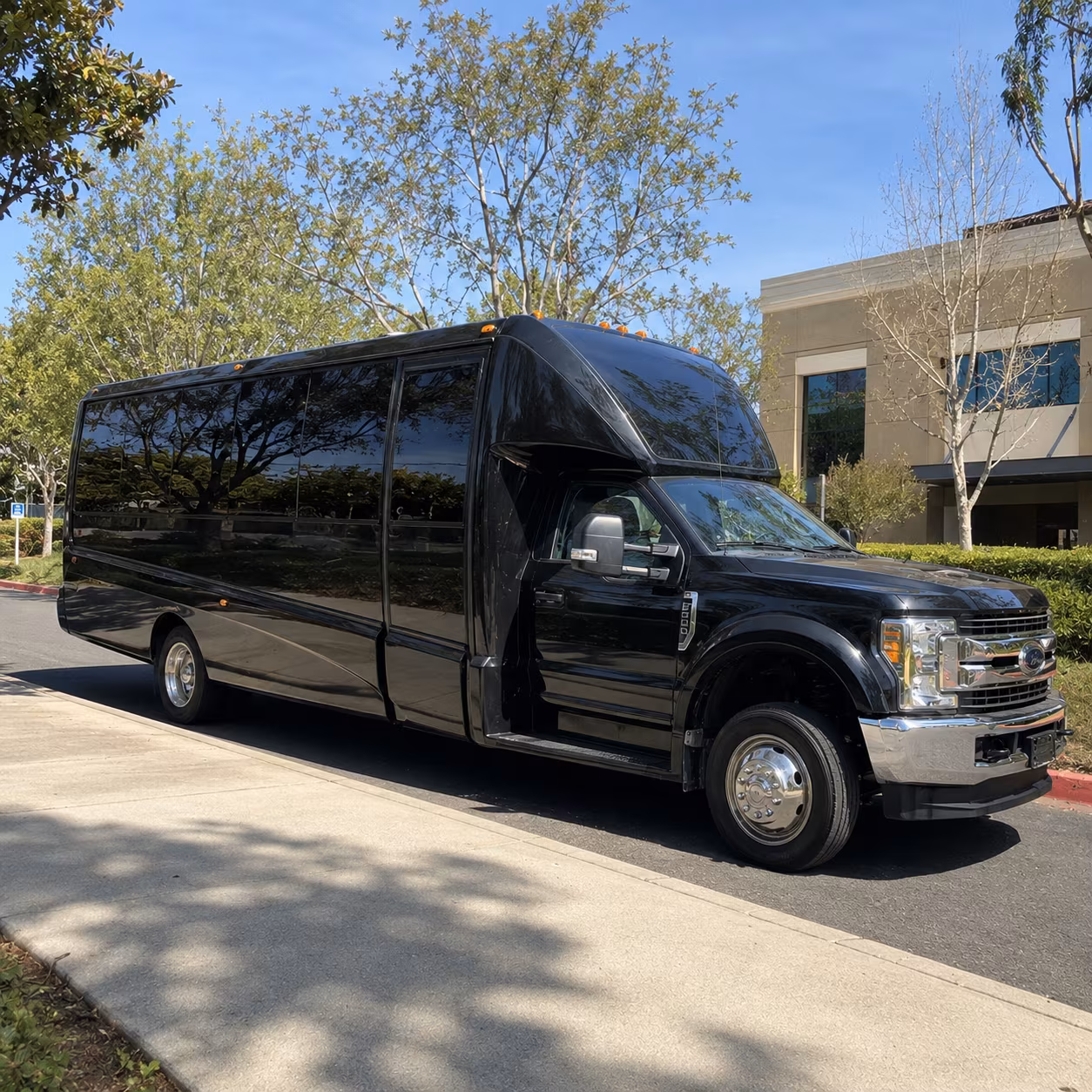 modesto wedding party bus rental