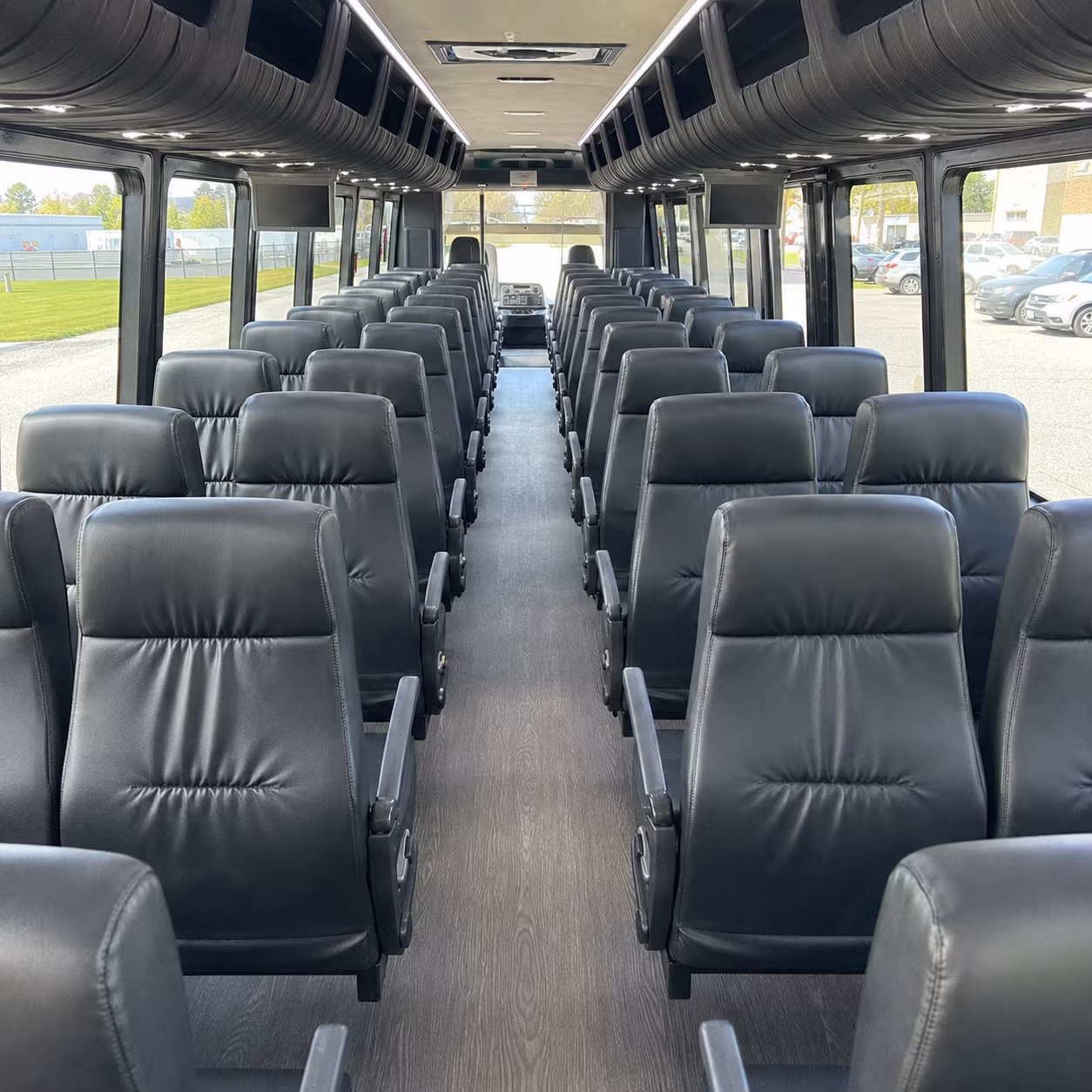 modesto wine tour brewery transportation onboard seating