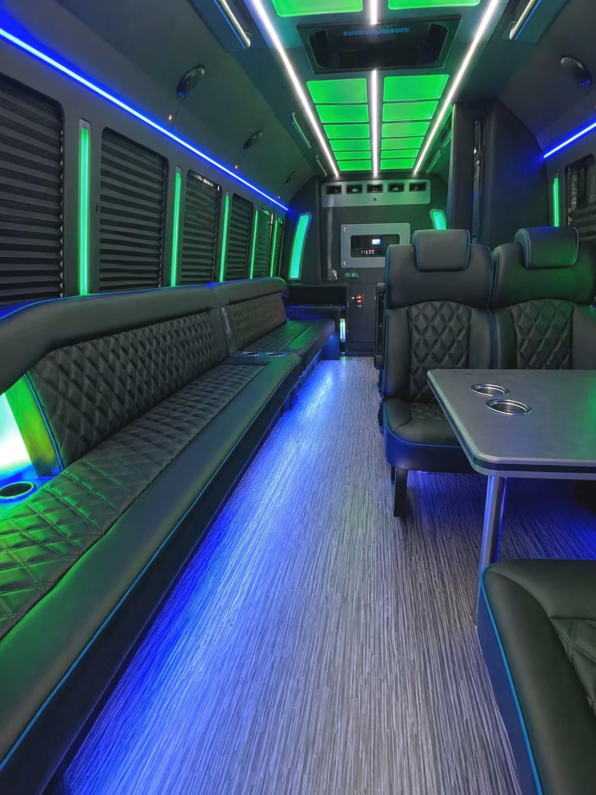 party bus rentals for modesto proms at every major high school