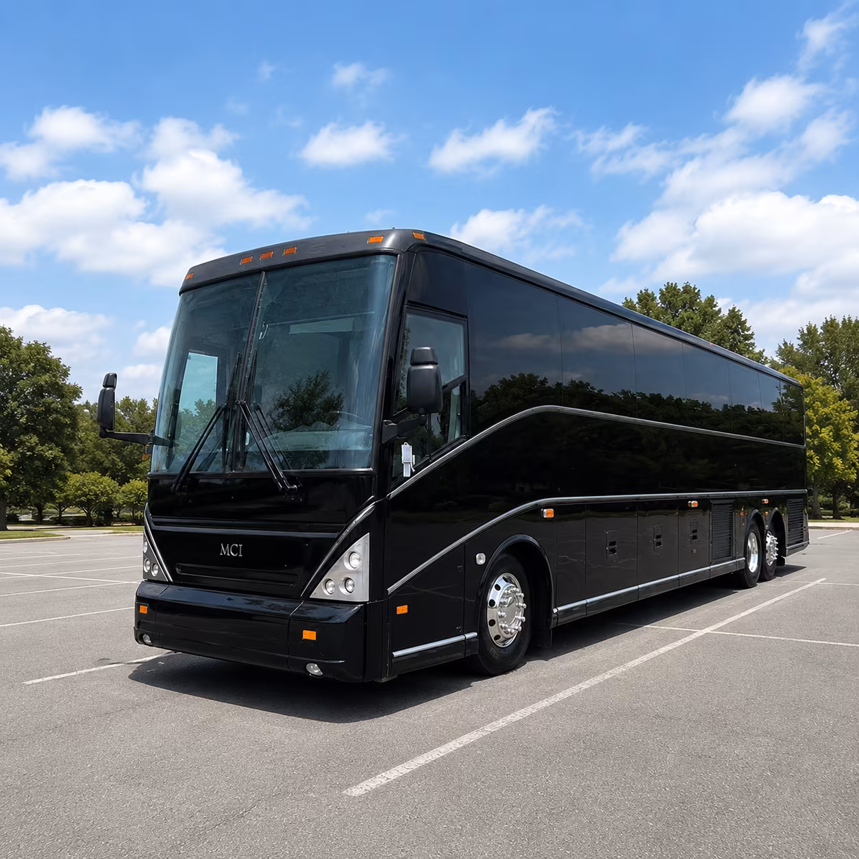 shuttle buses for modesto business parks and office campuses